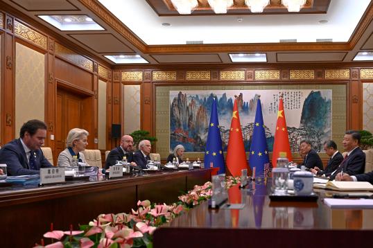 Visit of Ursula von der Leyen, President of the European Commission, to China