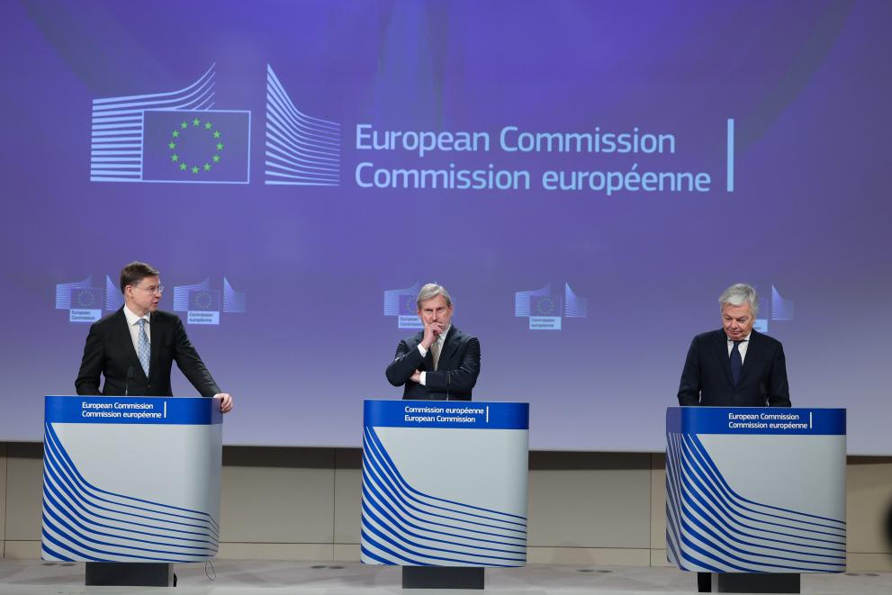 Read-out of the College meeting by Valdis Dombrovskis, Executive Vice-President of the European Commission, Johannes Hahn and Didier Reynders, European Commissioners, on Hungary’s recovery and resilience plan