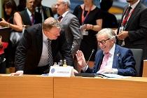 Juncker og Rasmussen