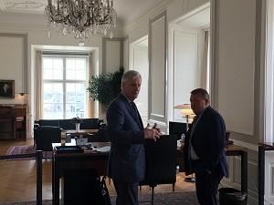 Michel Barnier og Lars Løkke Rasmussen