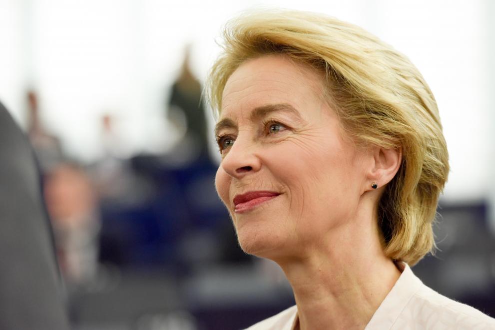 Ursula von der Leyen i Europa-Parlamentet