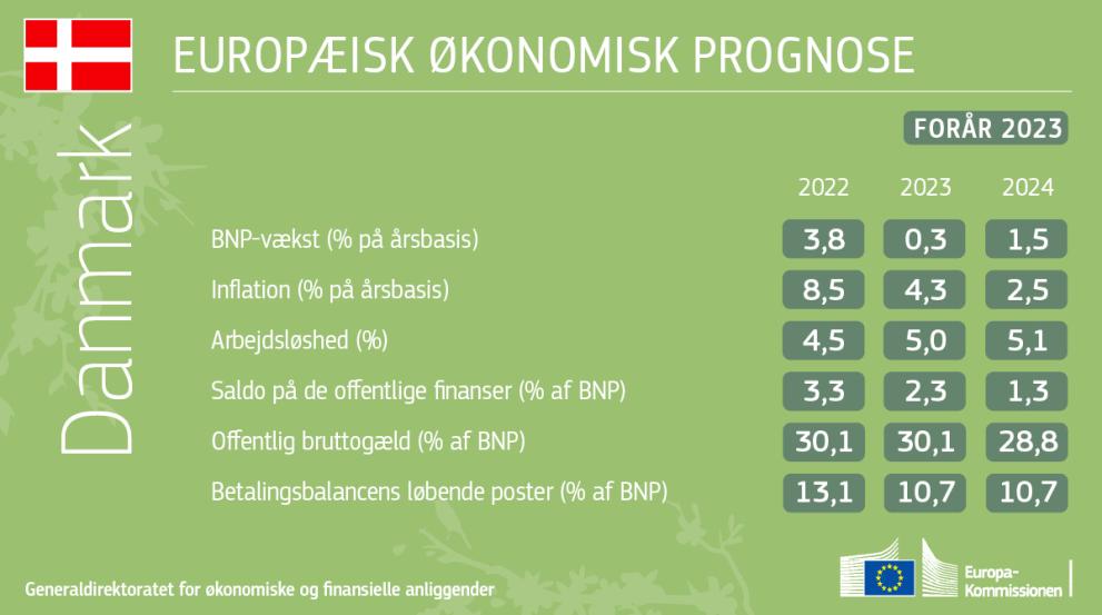 Den økonomiske prognose for foråret - DK