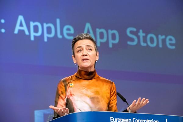 Press conference by Margrethe Vestager, Executive Vice-President of the European Commission, on an Apple App Store antitrust case