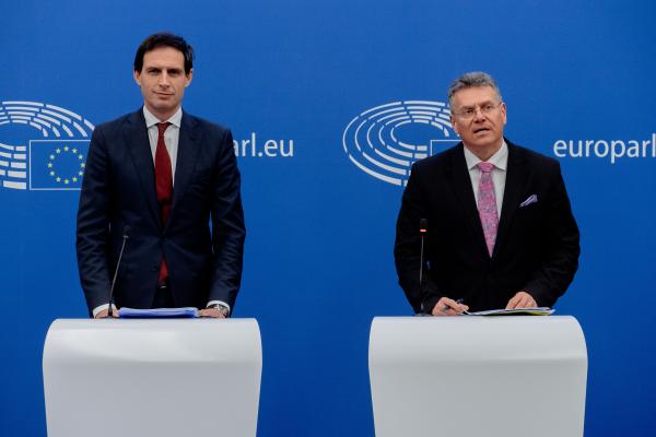 Read-out of the weekly meeting of the von der Leyen Commission by Maroš Šefčovič, Executive Vice-President of the European Commission, and Wopke Hoekstra, European Commissioner, on  the Communication on managing climate risks in Europe to protect people…